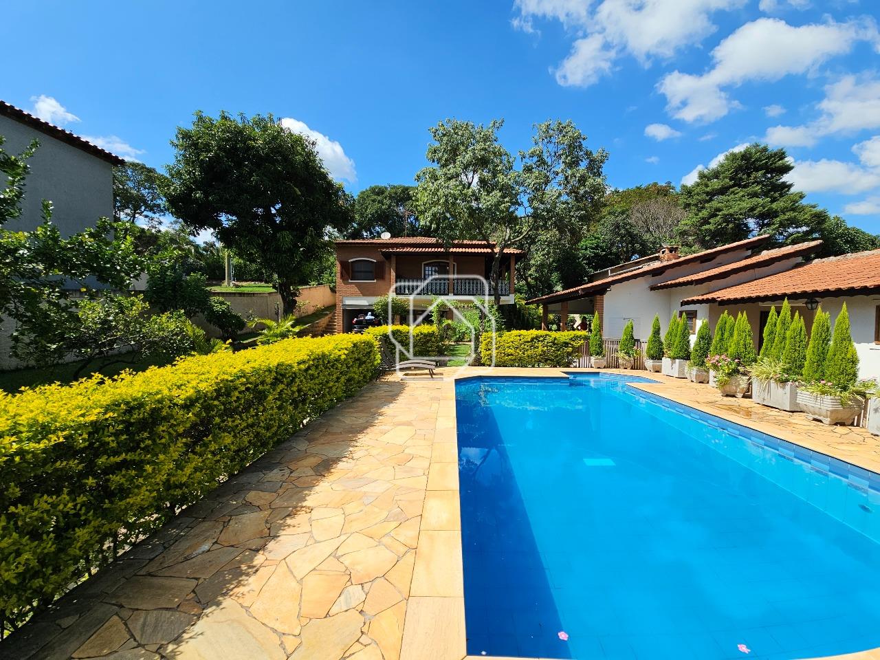 Casa de Condomínio para aluguel em Indaiatuba - SP - Terras de Itaici: Área da piscina