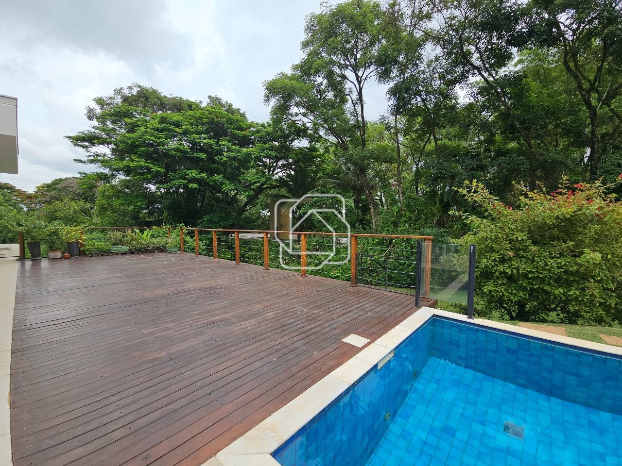 Chácara para aluguel em Indaiatuba - SP - Recanto dos Pássaros: Área da piscina