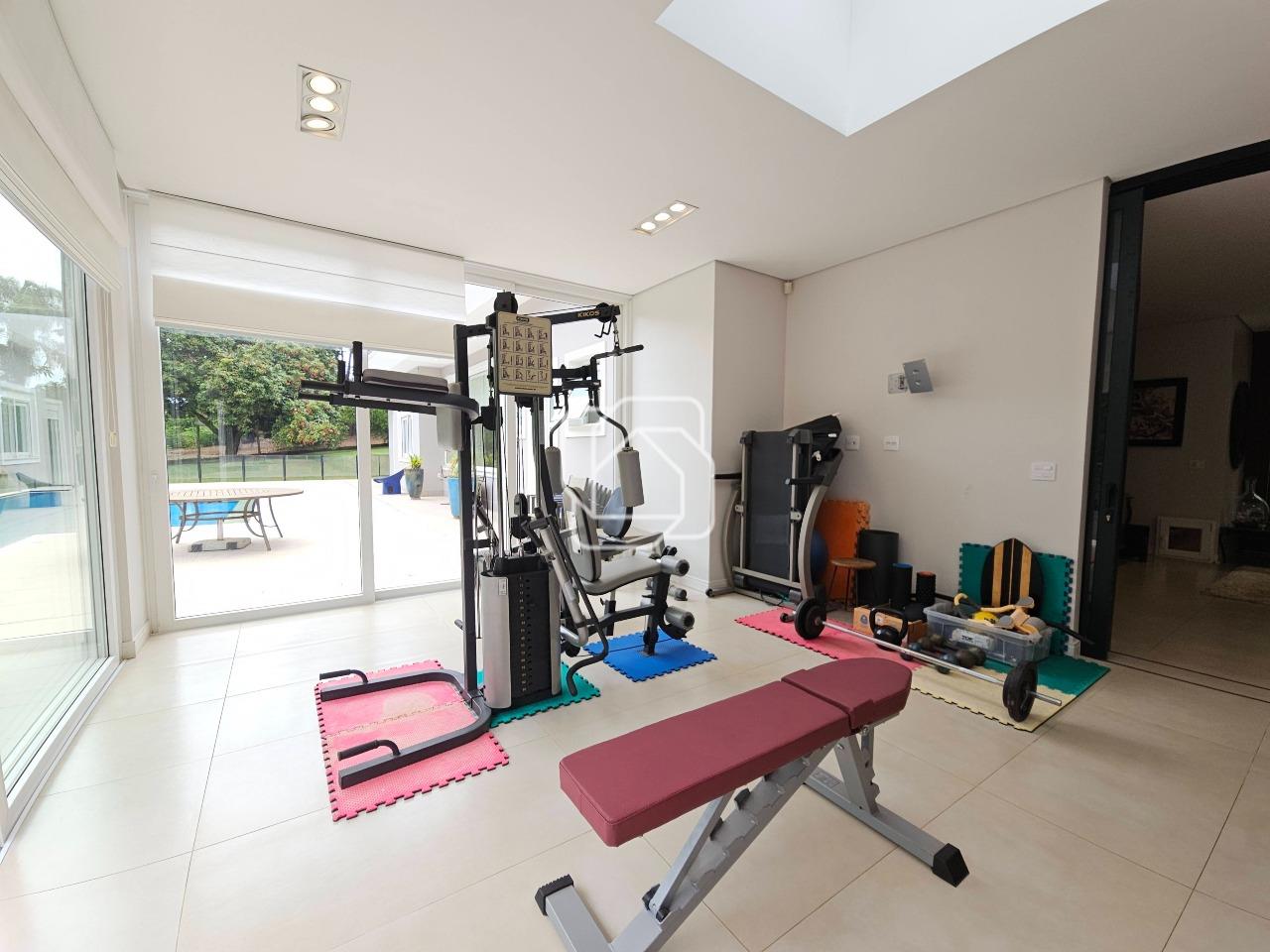 Chácara para aluguel em Indaiatuba - SP - Recanto dos Pássaros: Academia