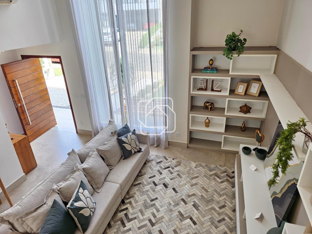 Casa de Condomínio à venda em Indaiatuba - SP - Jardim Residencial Maria Dulce: Sala de estar