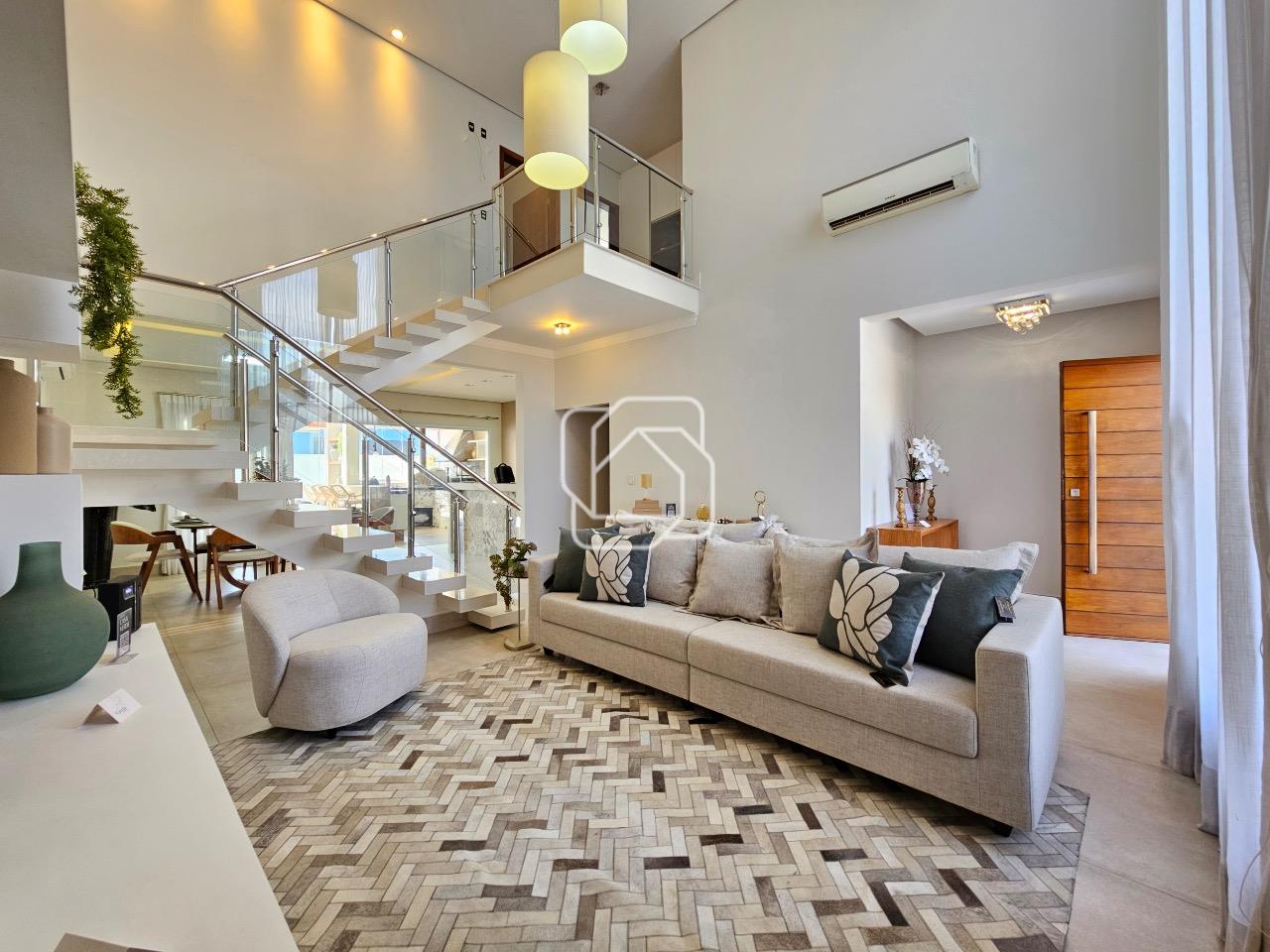 Casa de Condomínio à venda em Indaiatuba - SP - Jardim Residencial Maria Dulce: Sala de estar