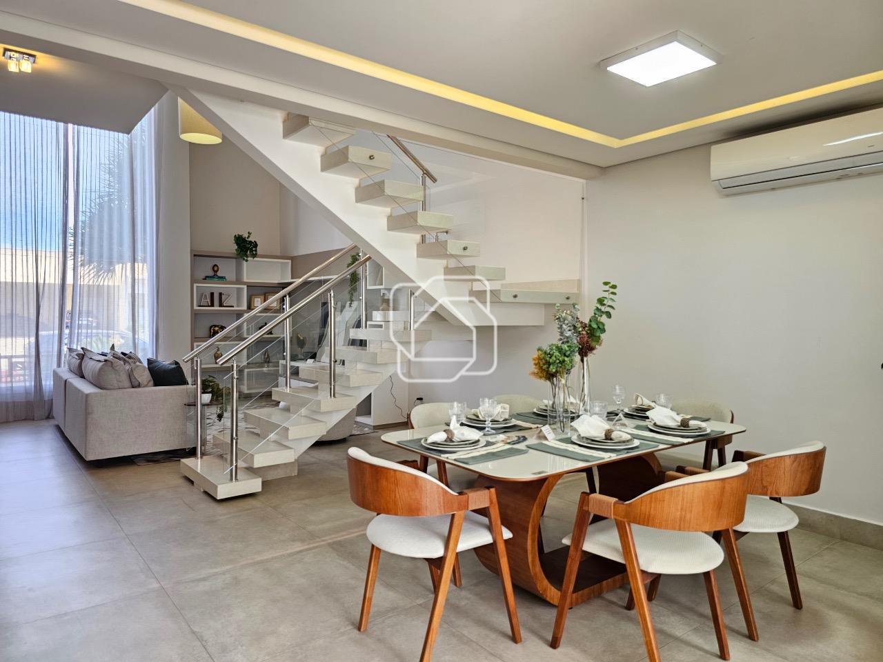 Casa de Condomínio à venda em Indaiatuba - SP - Jardim Residencial Maria Dulce: Sala de jantar