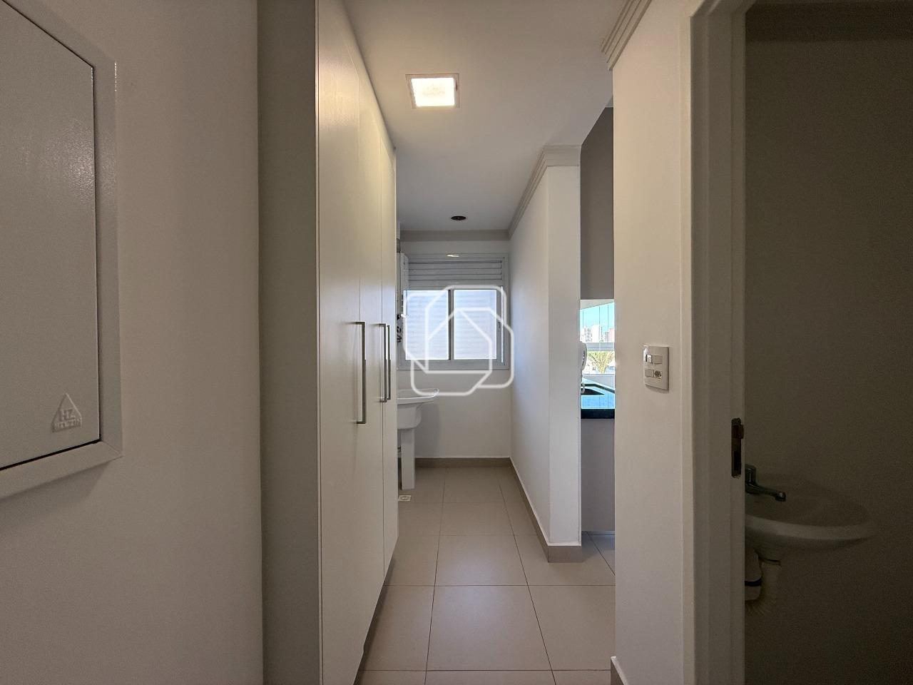 Apartamento para aluguel em Indaiatuba - SP - Condomínio Residencial Due: Lavanderia 