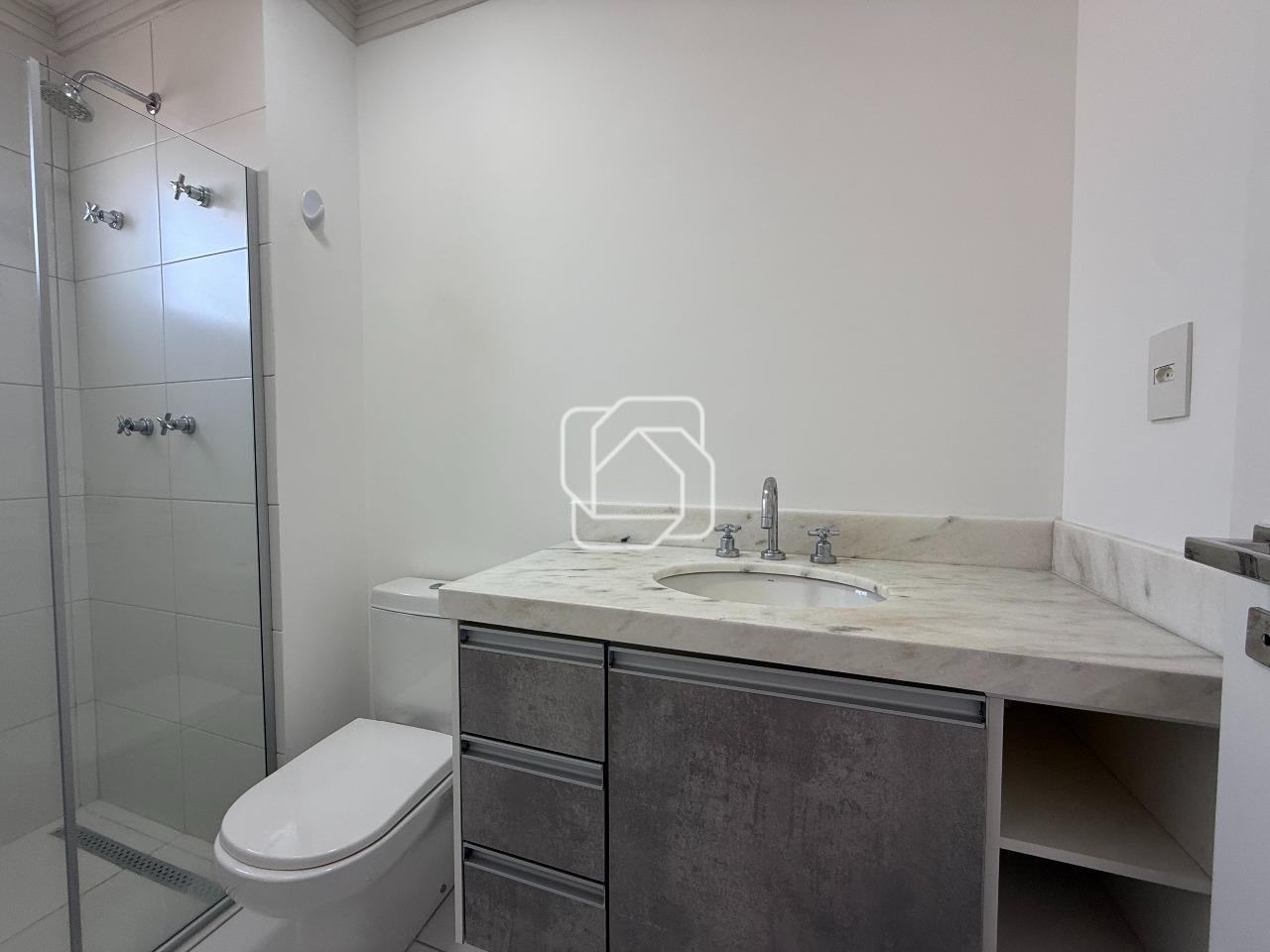 Apartamento para aluguel em Indaiatuba - SP - Condomínio Residencial Due: Banheiro