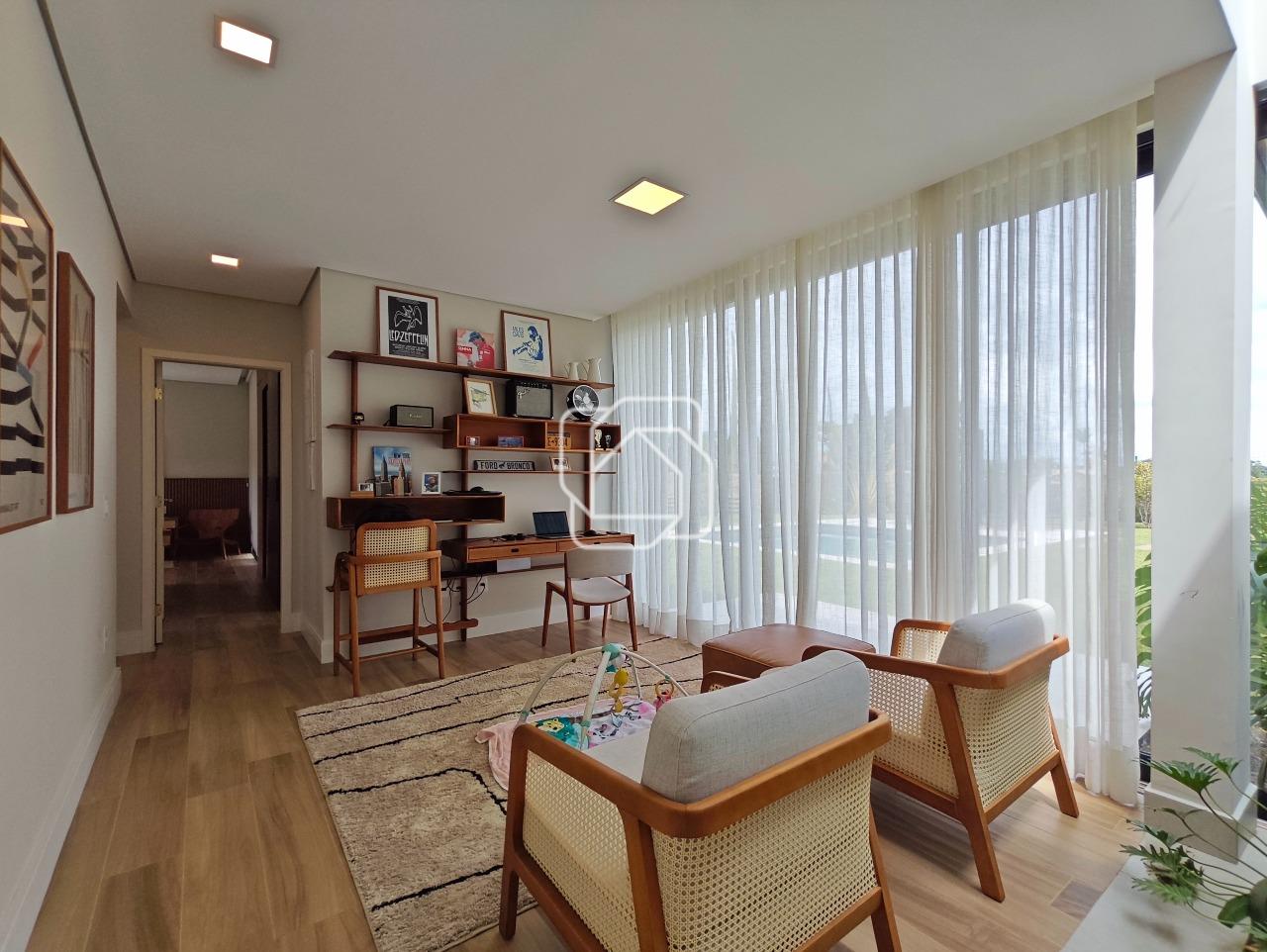 Casa de Condomínio à venda em Indaiatuba - SP - Jardins do Golfe Residencial Indaiatuba: Sala íntima