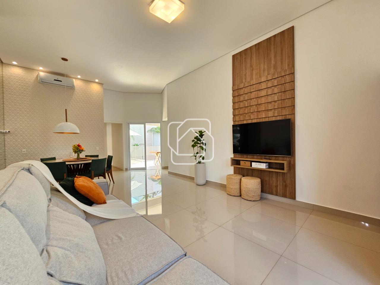Casa de Condomínio à venda em Indaiatuba - SP - Jardim Residencial Maria Dulce: Sala de estar