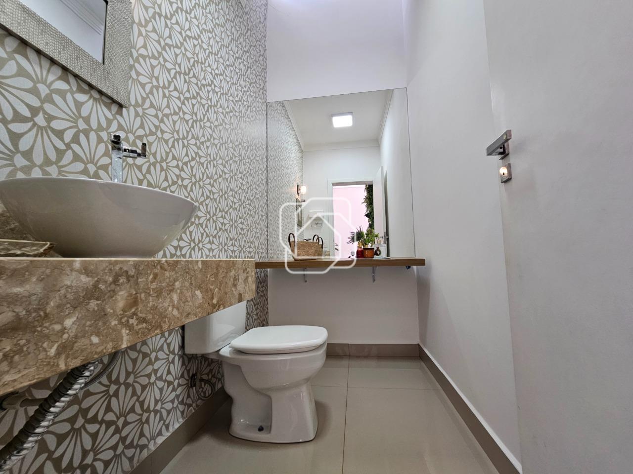 Casa de Condomínio à venda em Indaiatuba - SP - Jardim Residencial Maria Dulce: Lavabo