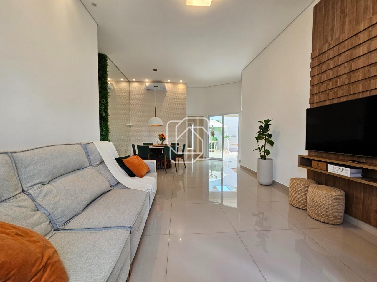 Casa de Condomínio à venda em Indaiatuba - SP - Jardim Residencial Maria Dulce: Sala de estar