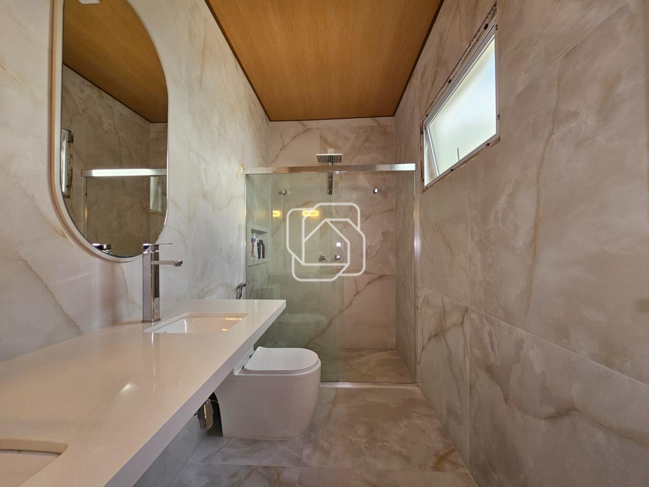 Casa de Condomínio à venda em Indaiatuba - SP - Jardim Residencial Maria Dulce: Banheiro