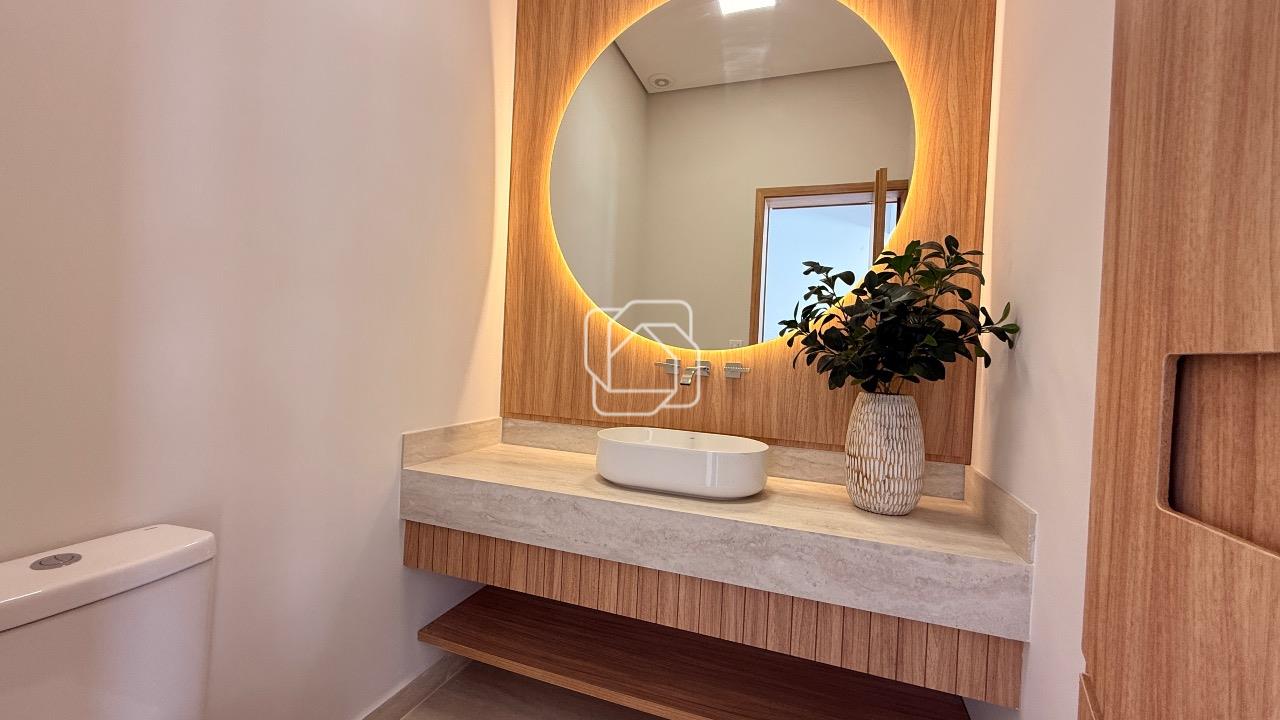 Casa de Condomínio à venda em Indaiatuba - SP - Condomínio Terra Magna: Lavabo