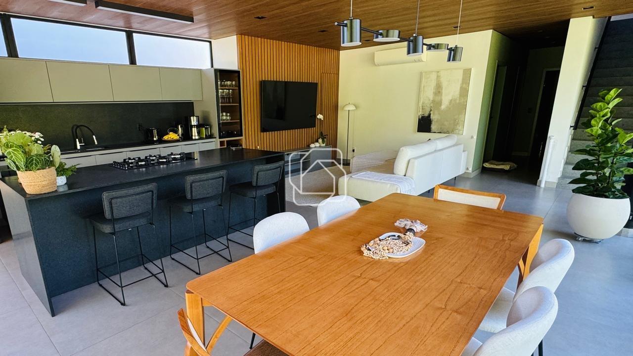 Casa de Condomínio à venda em Indaiatuba - SP - Jardins Di Roma: Sala de jantar