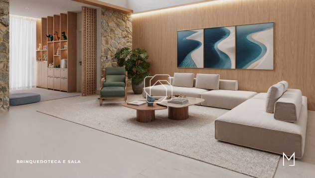 Casa de Condomínio à venda em Indaiatuba - SP - Jardim Villa Sapezal: Imagem do projeto 3D