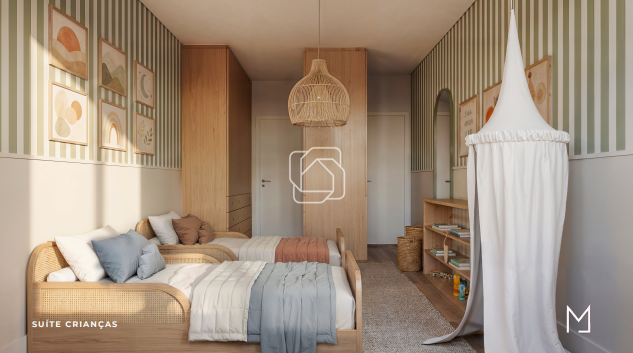 Casa de Condomínio à venda em Indaiatuba - SP - Jardim Villa Sapezal: Imagem do projeto 3D