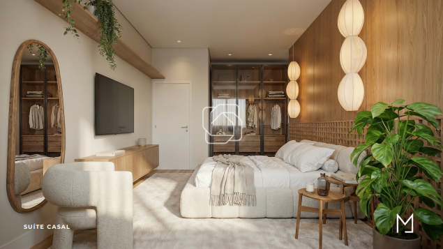 Casa de Condomínio à venda em Indaiatuba - SP - Jardim Villa Sapezal: Imagem do projeto 3D