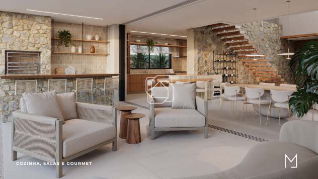 Casa de Condomínio à venda em Indaiatuba - SP - Jardim Villa Sapezal: Imagem do projeto 3D