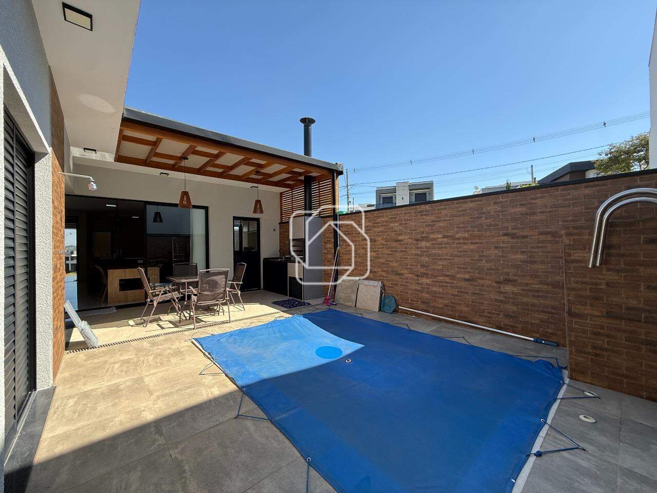 Casa de Condomínio à venda em Indaiatuba - SP - Jardim Residencial Viena: Área da piscina