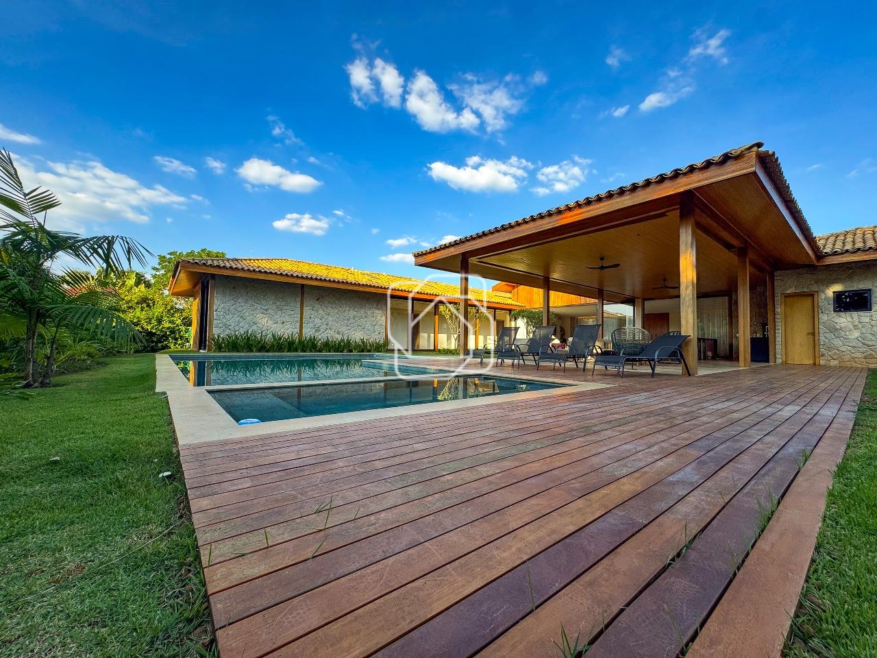 Casa de Condomínio à venda em Monte Mor - SP - Haras Larissa: Área da piscina