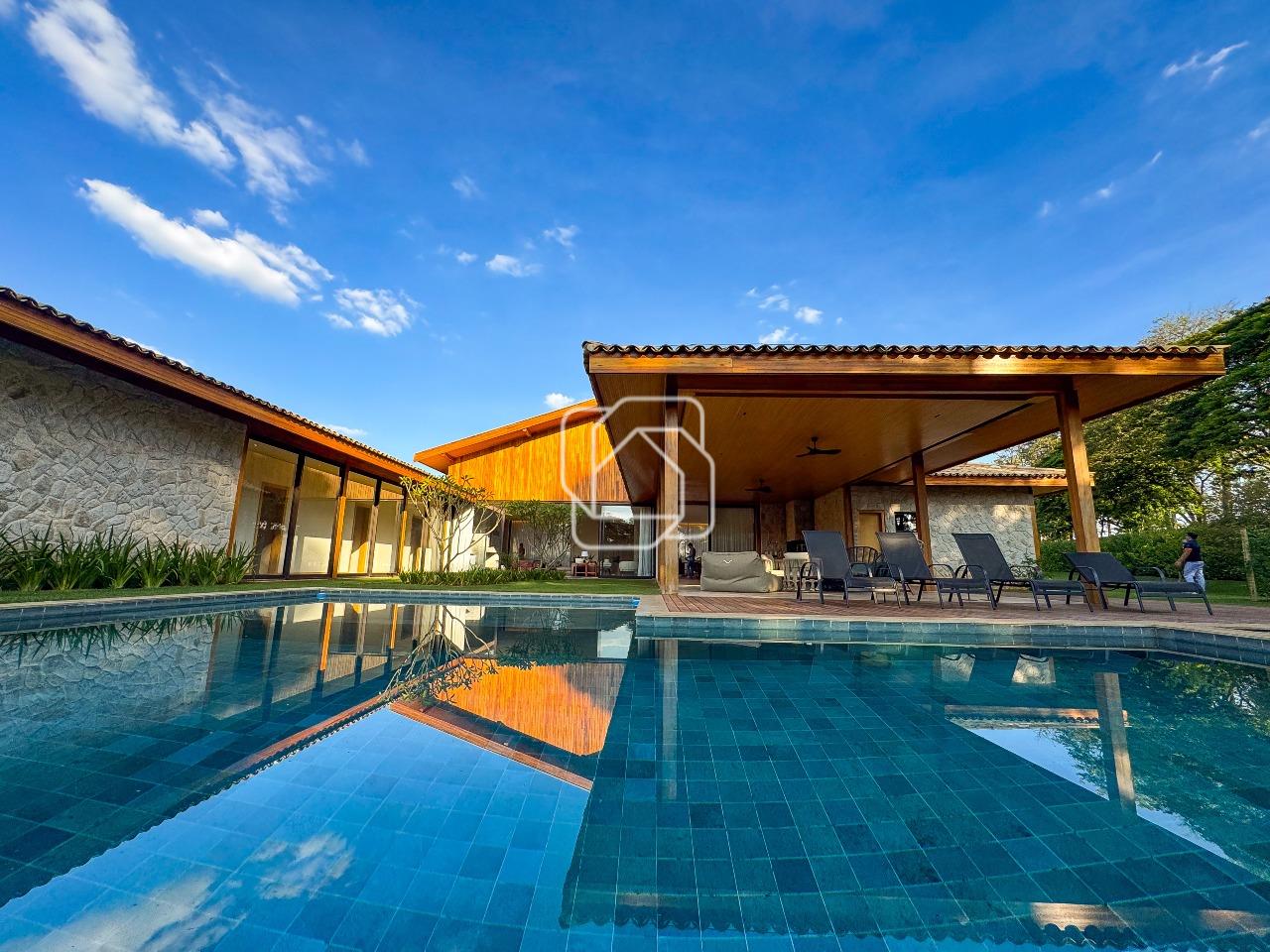 Casa de Condomínio à venda em Monte Mor - SP - Haras Larissa: Área da piscina