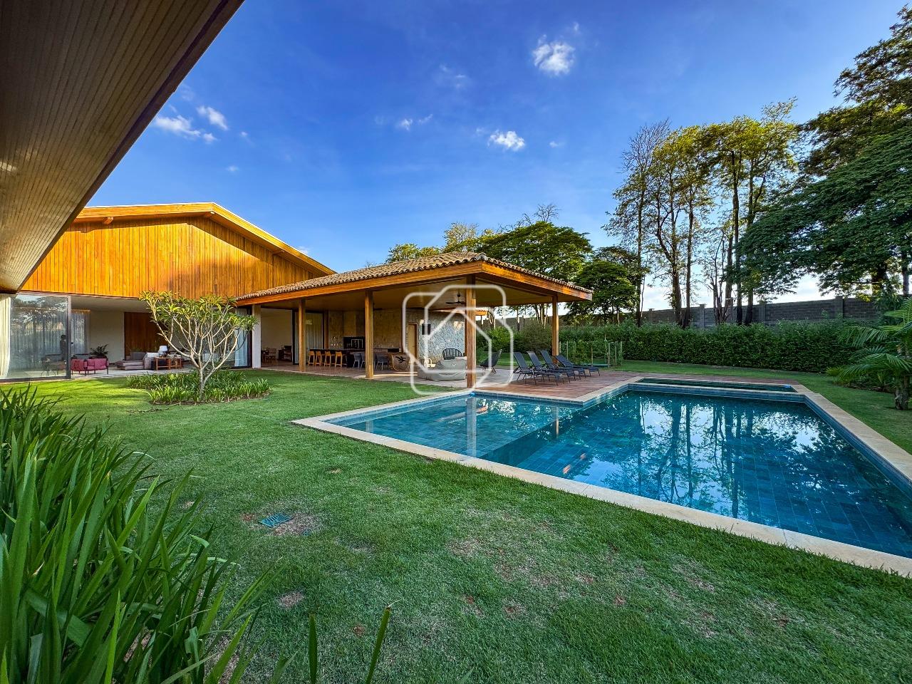 Casa de Condomínio à venda em Monte Mor - SP - Haras Larissa: Área da piscina