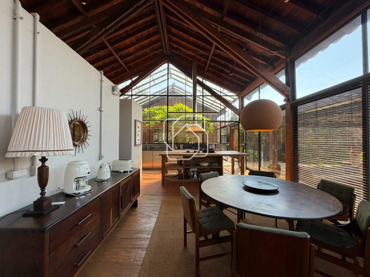 Casa de Condomínio à venda em Monte Mor - SP - Haras Larissa: Sala de almoço