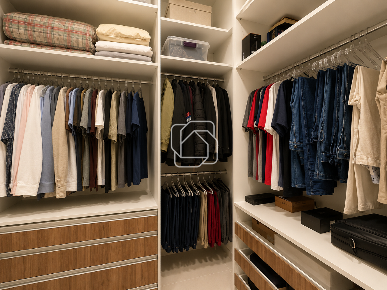 Casa de Condomínio para aluguel em Indaiatuba - SP - Jardim Vila Paradiso: Closet Suite