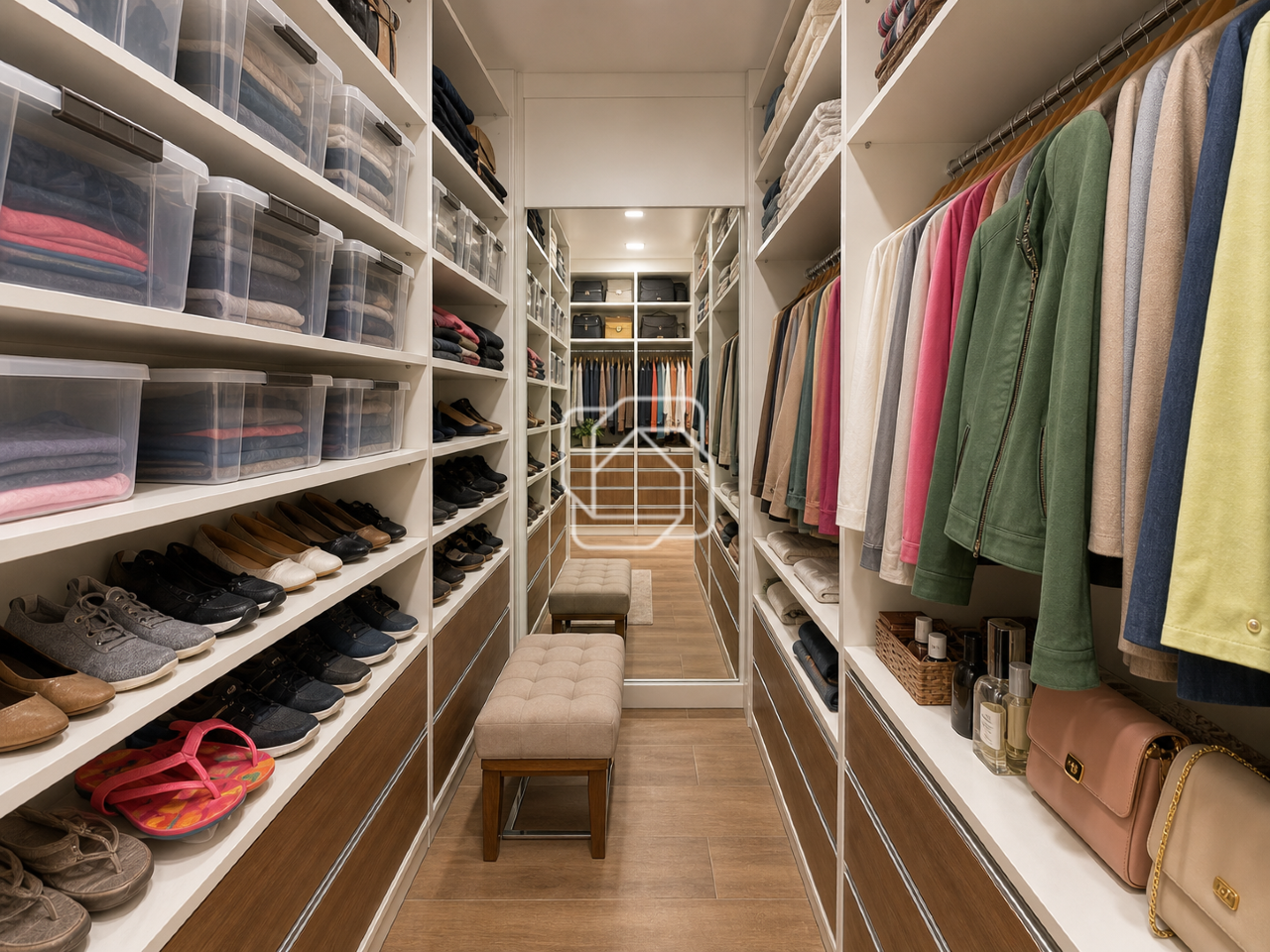 Casa de Condomínio para aluguel em Indaiatuba - SP - Jardim Vila Paradiso: Closet Suite Master
