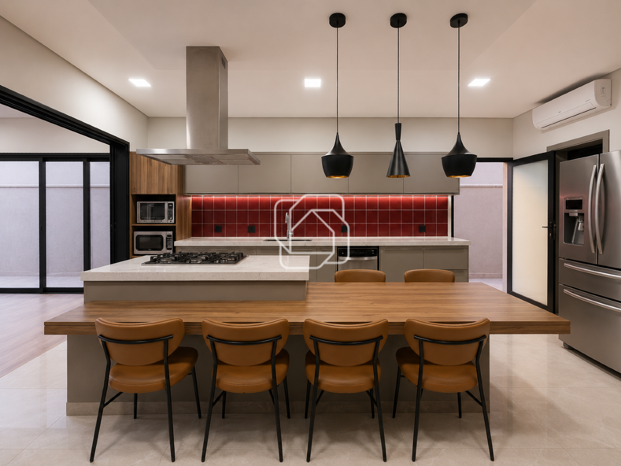 Casa de Condomínio para aluguel em Indaiatuba - SP - Jardim Vila Paradiso: Cozinha
