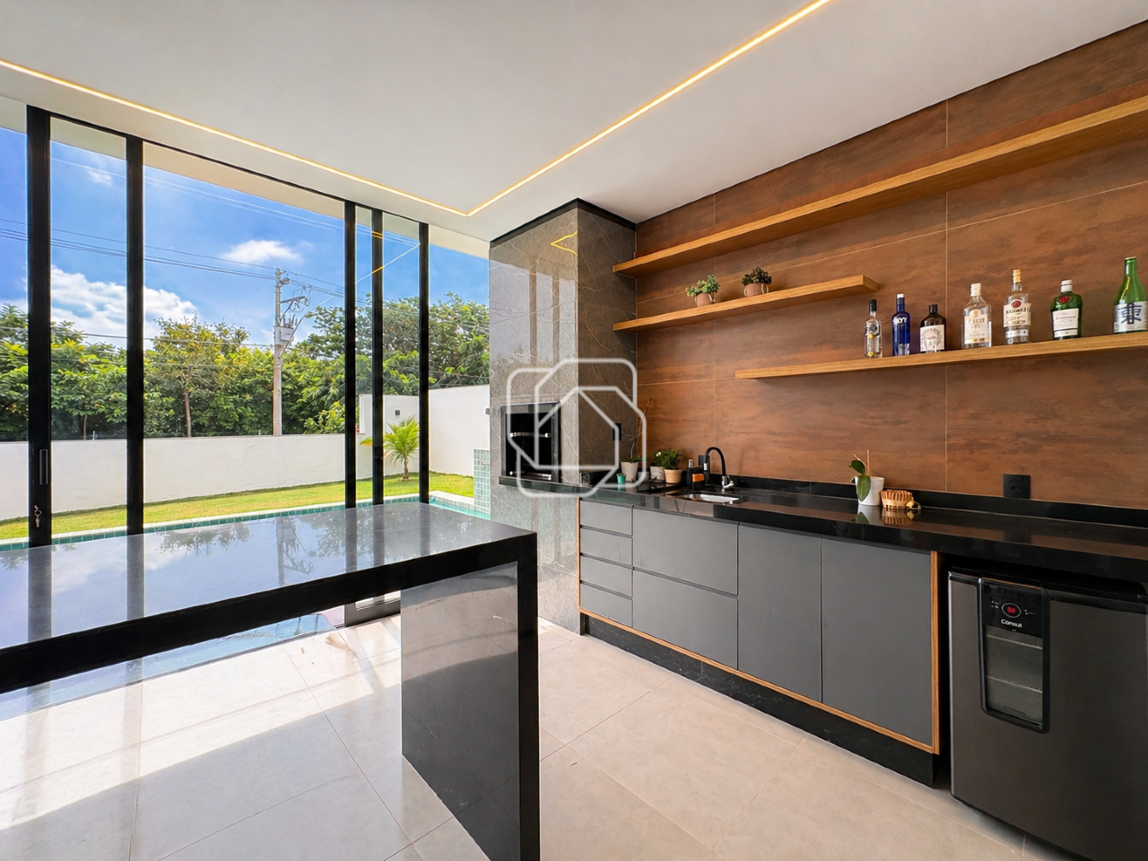 Casa de Condomínio à venda em Indaiatuba - SP - Jardim Laguna: Área gourmet