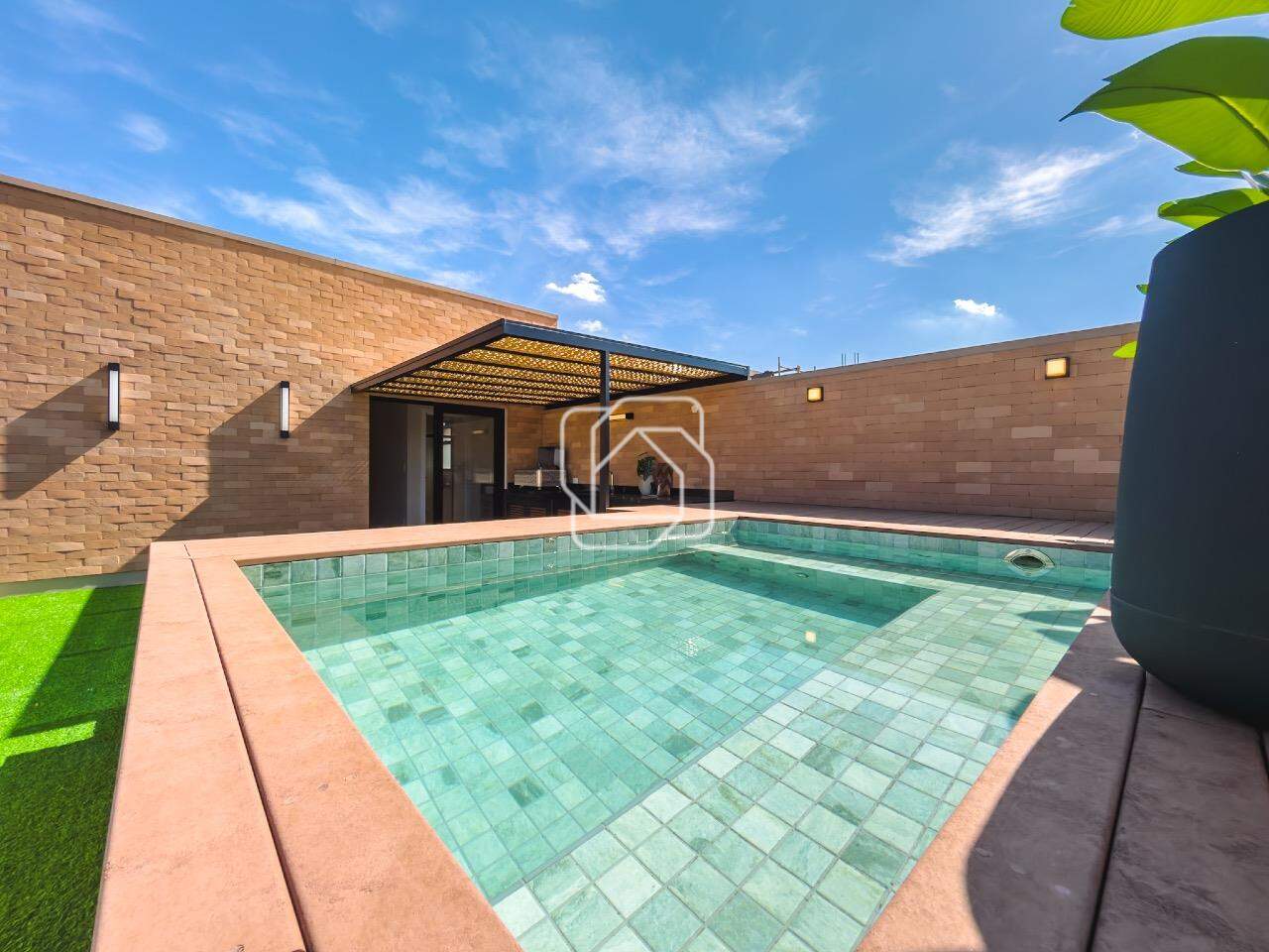Casa de Condomínio à venda em Indaiatuba - SP - Residencial Evidências: Área da piscina