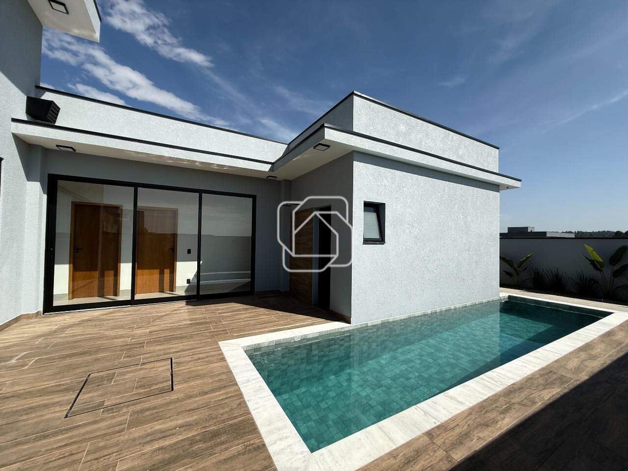 Casa de Condomínio à venda em Itu - SP - Loteamento Residencial Una: Área da Piscina