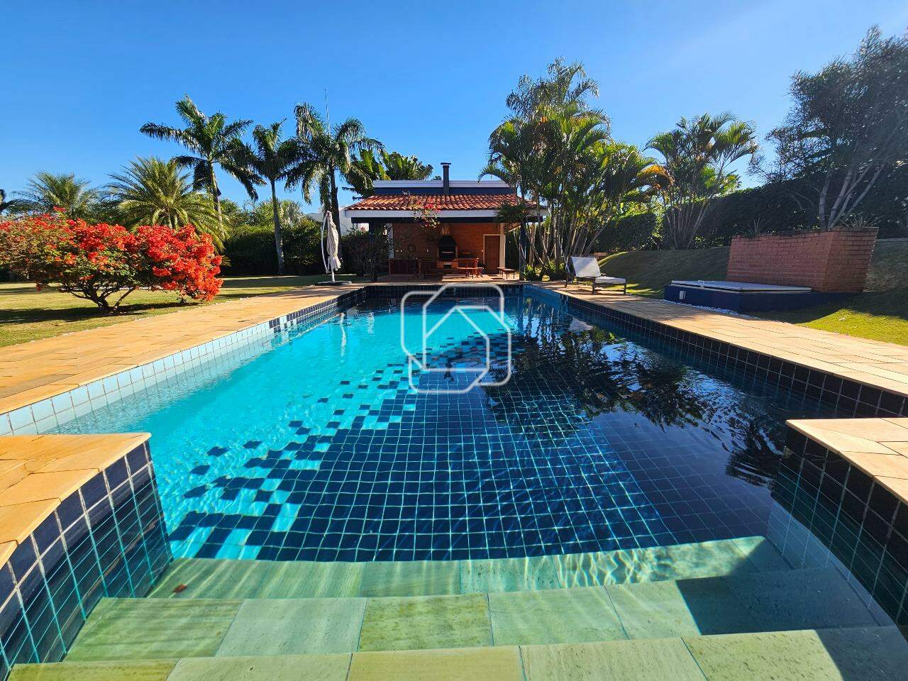 Casa de Condomínio à venda em Indaiatuba - SP - Vale das Laranjeiras: Área da piscina