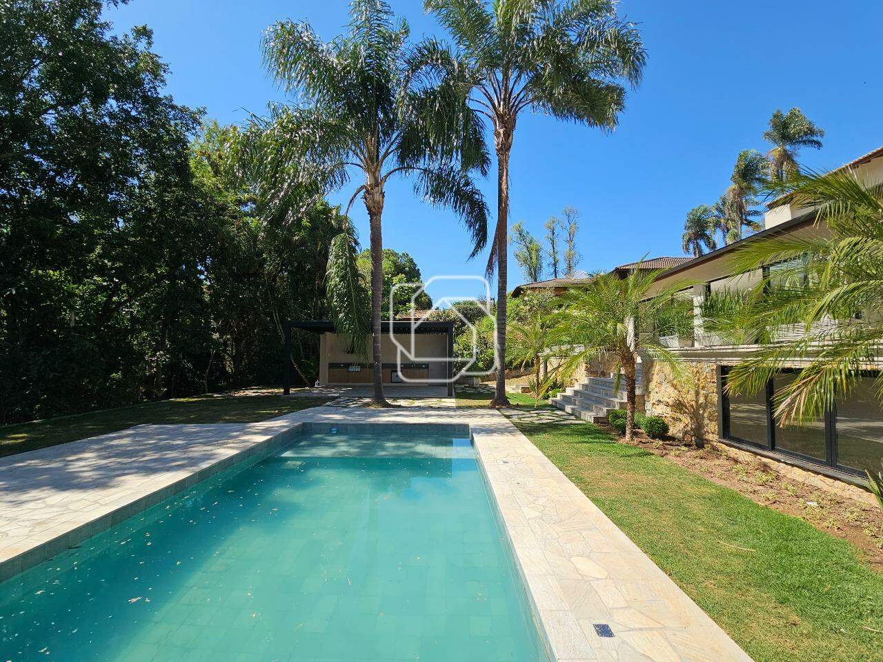 Casa de Condomínio para aluguel em Indaiatuba - SP - Helvetia Country: Área da piscina