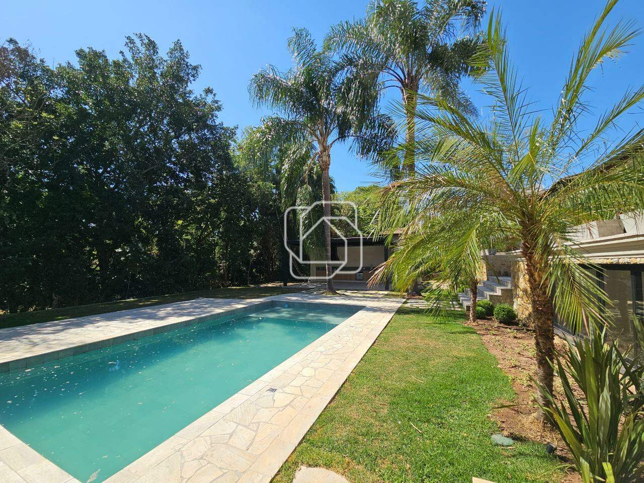 Casa de Condomínio para aluguel em Indaiatuba - SP - Helvetia Country: Área da piscina