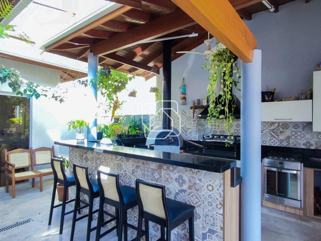 Casa de Condomínio para aluguel em Indaiatuba - SP - Jardim Residencial Santa Clara: Área gourmet