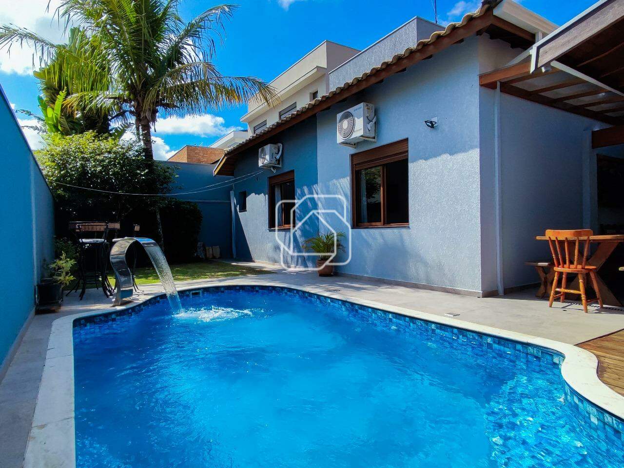 Casa de Condomínio para aluguel em Indaiatuba - SP - Jardim Residencial Santa Clara: Área da piscina
