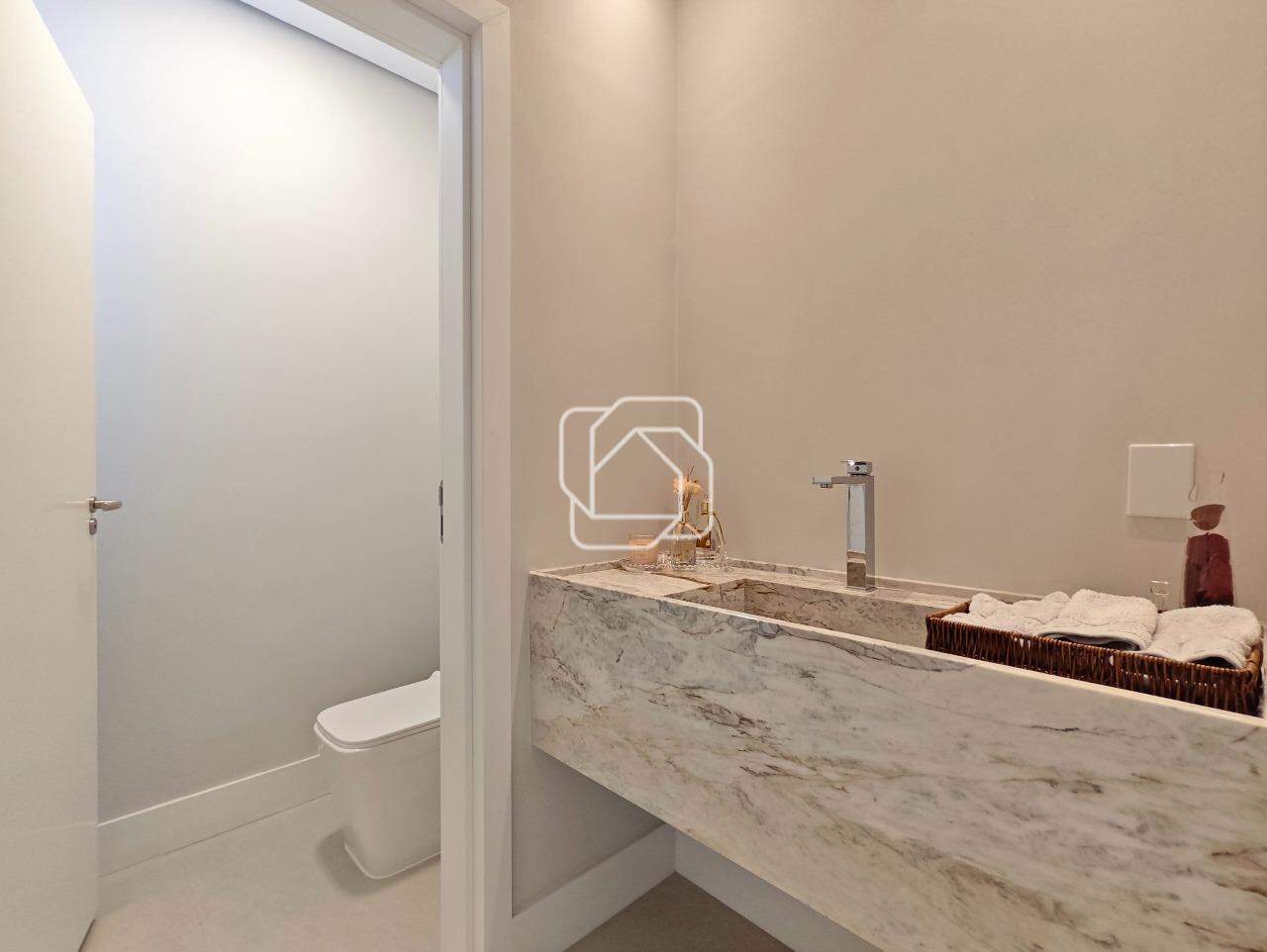Casa de Condomínio à venda em Indaiatuba - SP - Jardins do Golfe Residencial Indaiatuba: Lavabo
