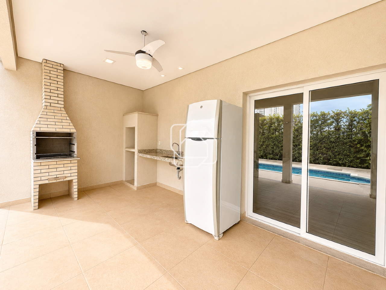Casa de Condomínio para aluguel em Indaiatuba - SP - Condomínio Panorama Residence: Área Gourmet