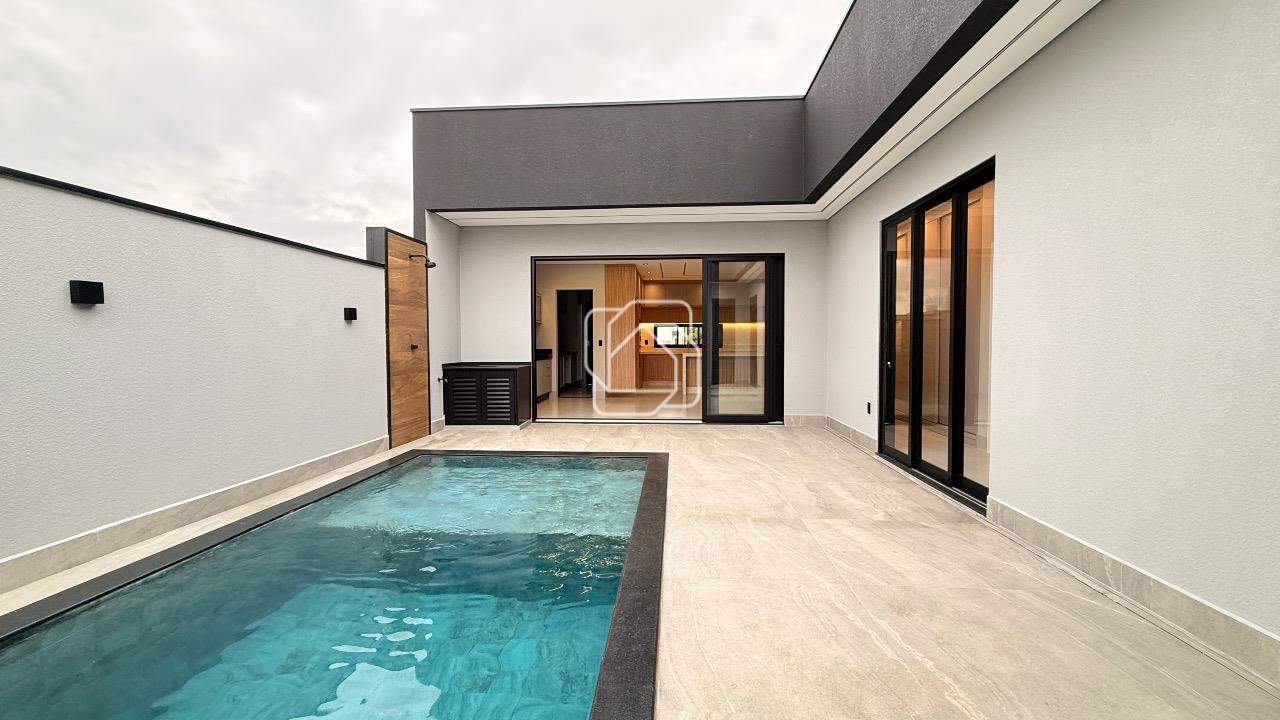 Casa de Condomínio à venda em Indaiatuba - SP - Jardim Residencial Dona Maria Cândida: Área da piscina