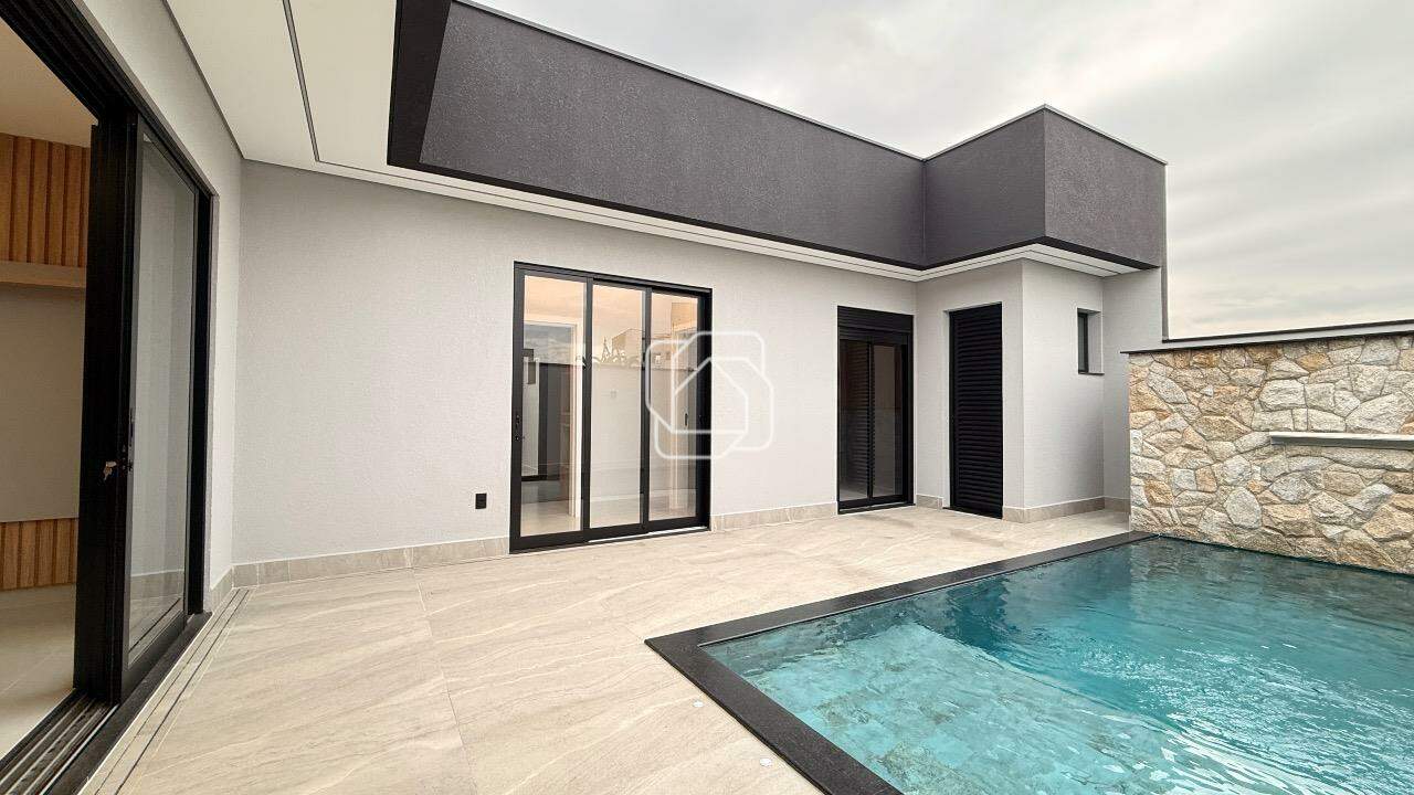 Casa de Condomínio à venda em Indaiatuba - SP - Jardim Residencial Dona Maria Cândida: Área da piscina