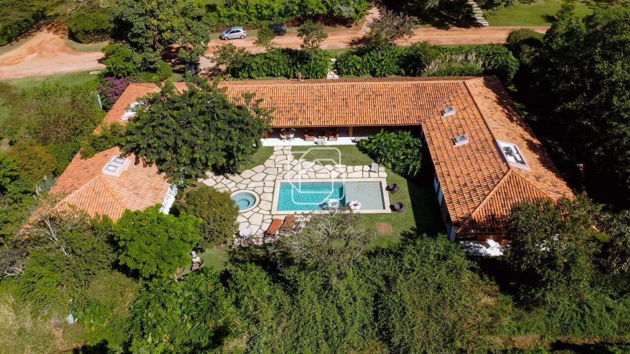 Casa de Condomínio à venda em Monte Mor - SP - Haras Larissa: Vista aérea do imóvel