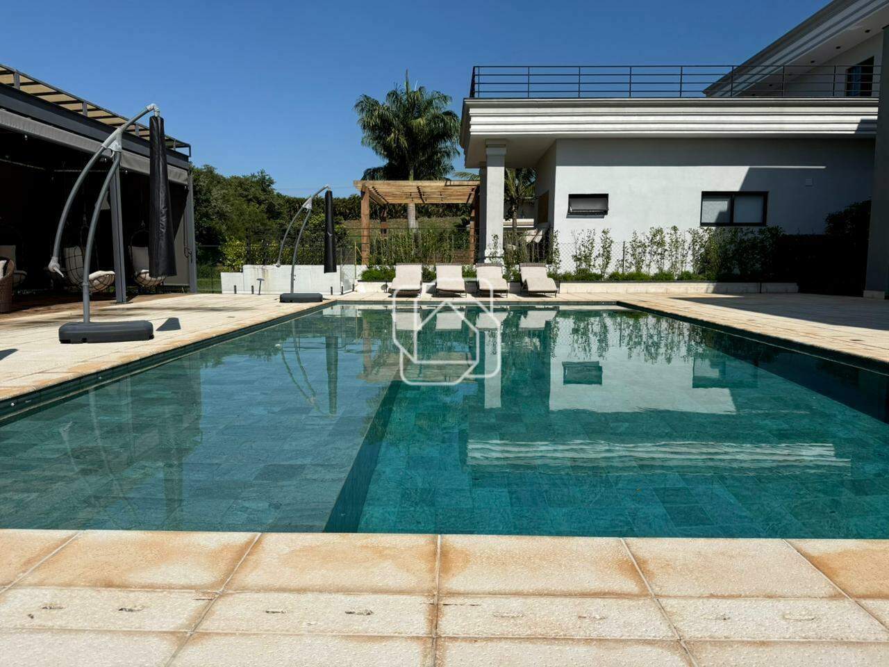 Casa de Condomínio à venda em Porto Feliz - SP - Fazenda Alvorada: Área da Piscina