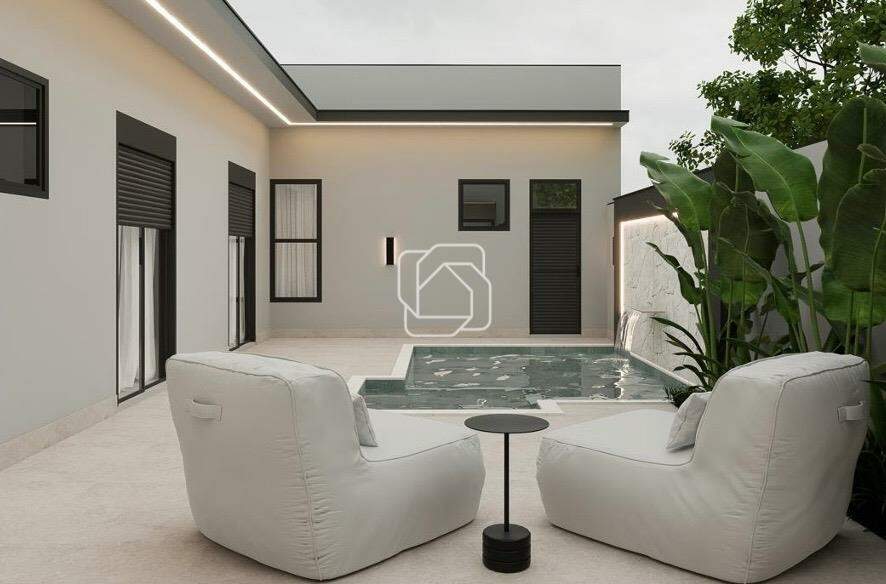 Casa de Condomínio à venda em Indaiatuba - SP - Jardim Piemonte: Imagem do projeto 3D