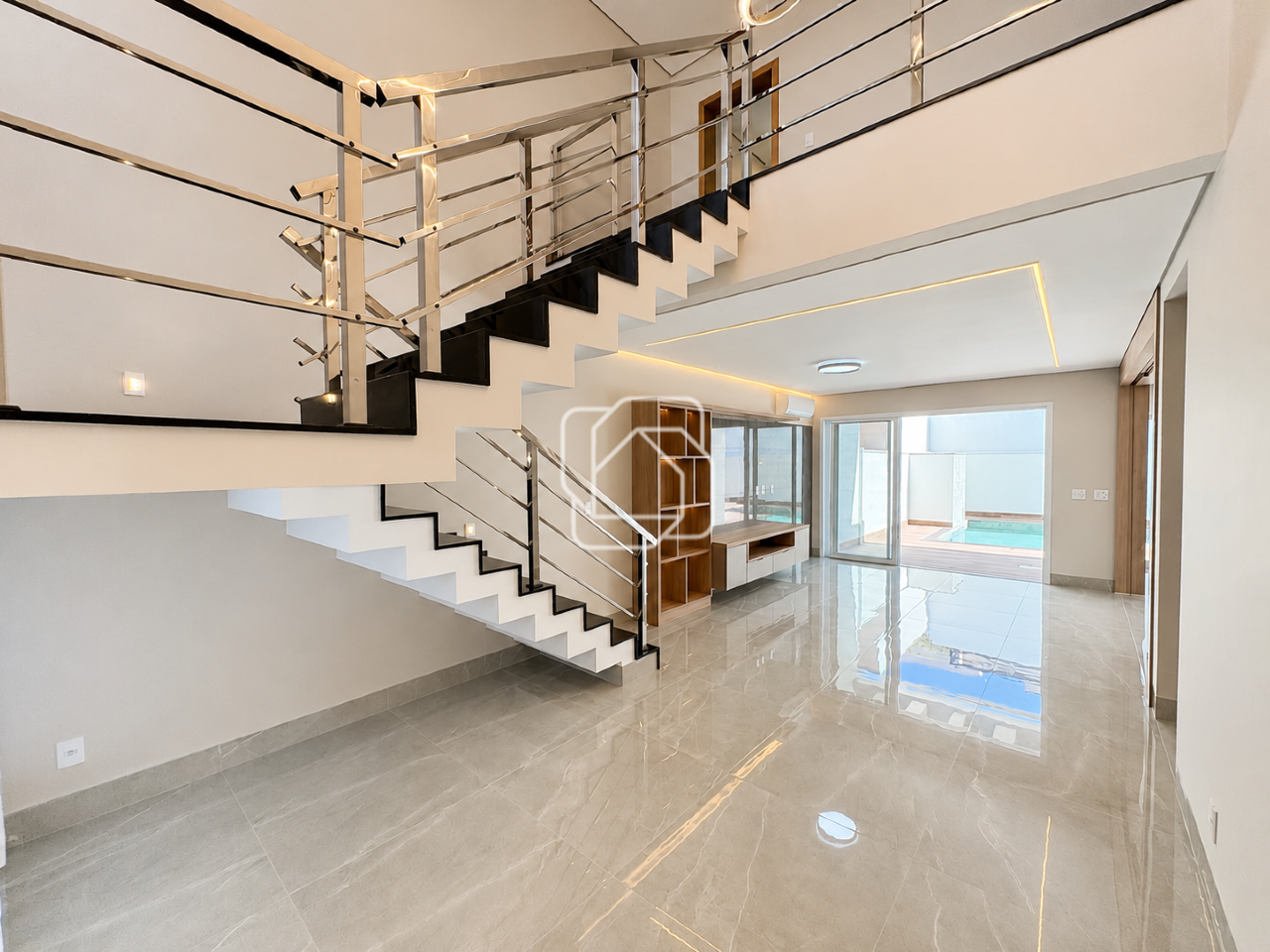 Casa de Condomínio para aluguel em Indaiatuba - SP - Jardim Residencial Dona Lucilla: Ambientes integrados
