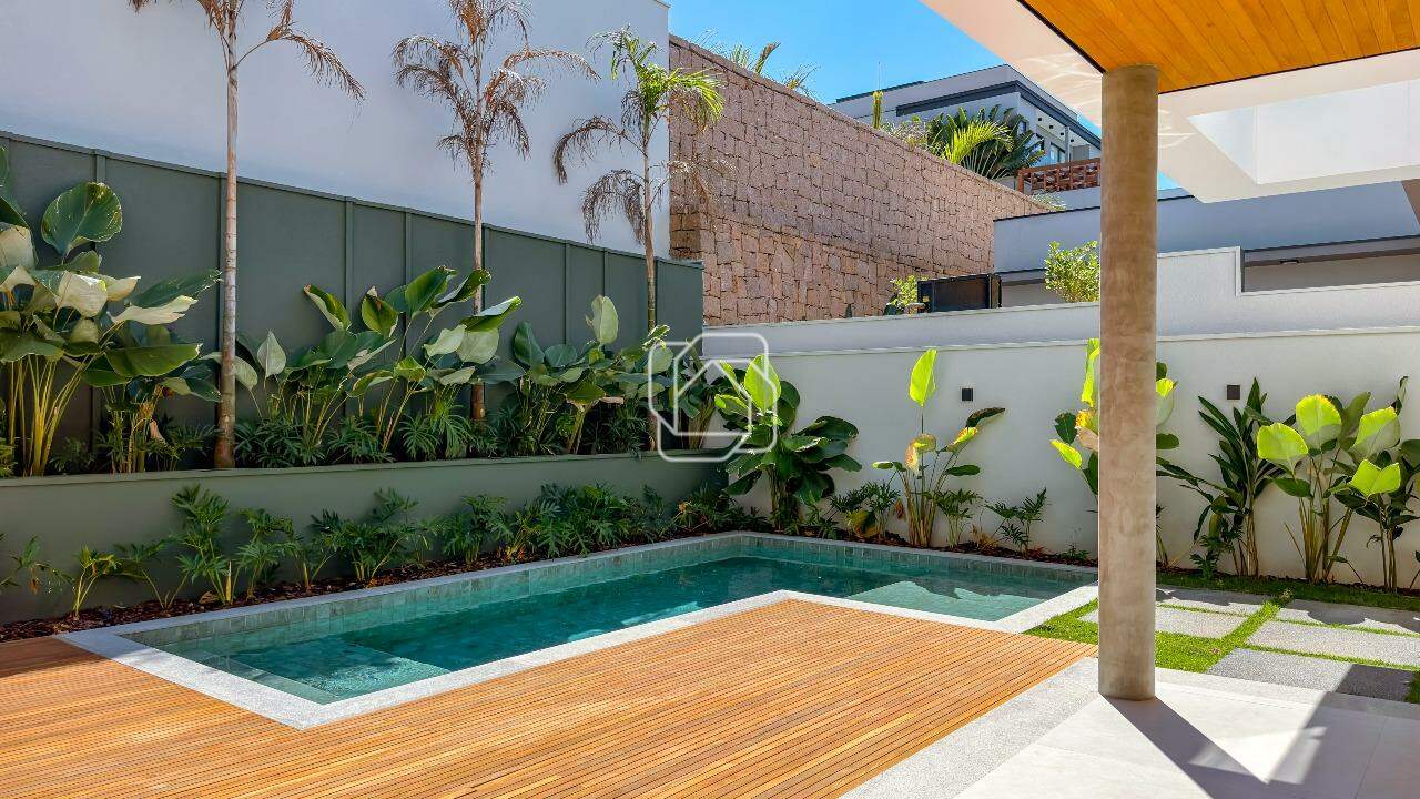 Casa de Condomínio à venda em Indaiatuba - SP - Jardim Residencial Santa Clara: Área da piscina