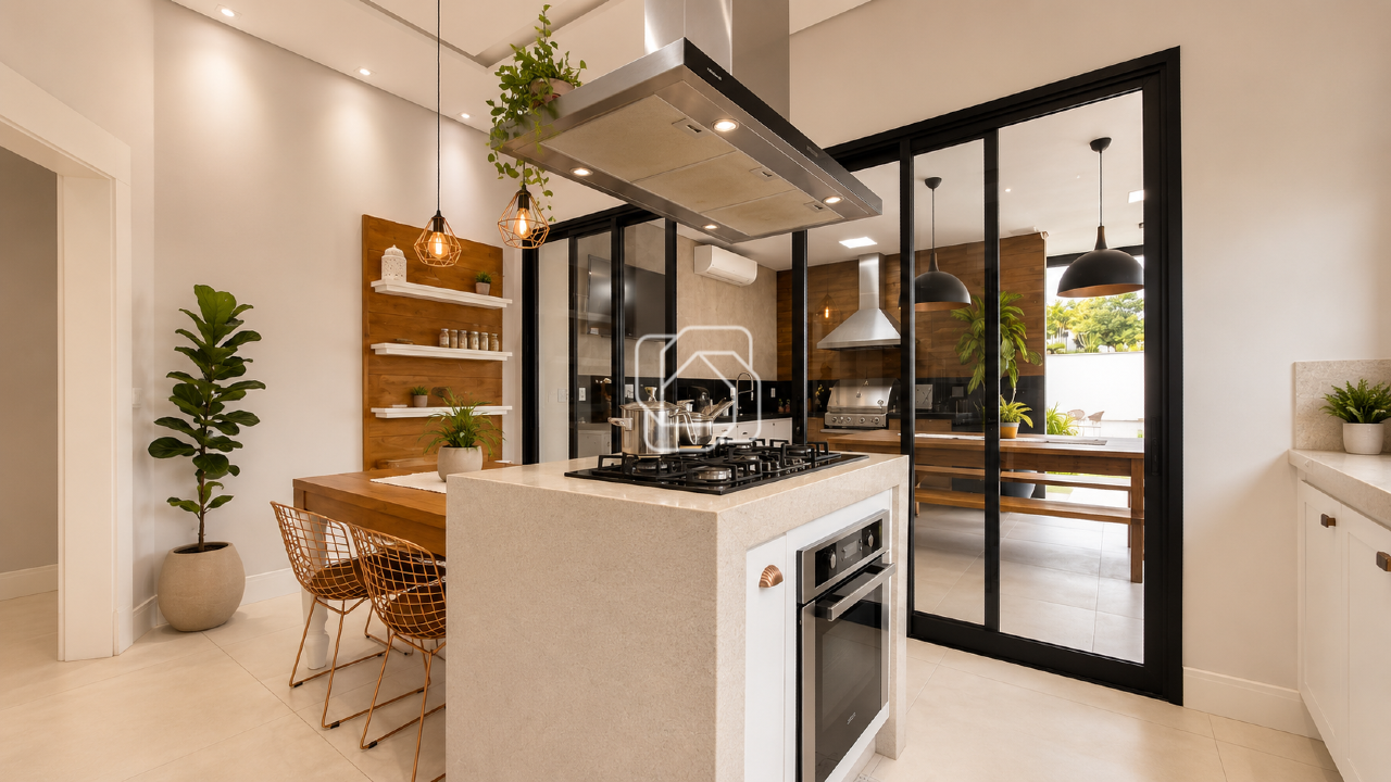 Casa de Condomínio à venda em Indaiatuba - SP - Condomínio Terra Magna: Cozinha