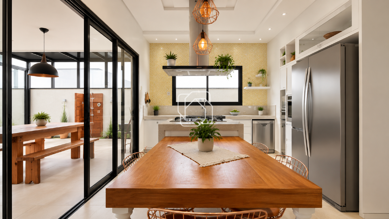 Casa de Condomínio à venda em Indaiatuba - SP - Condomínio Terra Magna: Cozinha