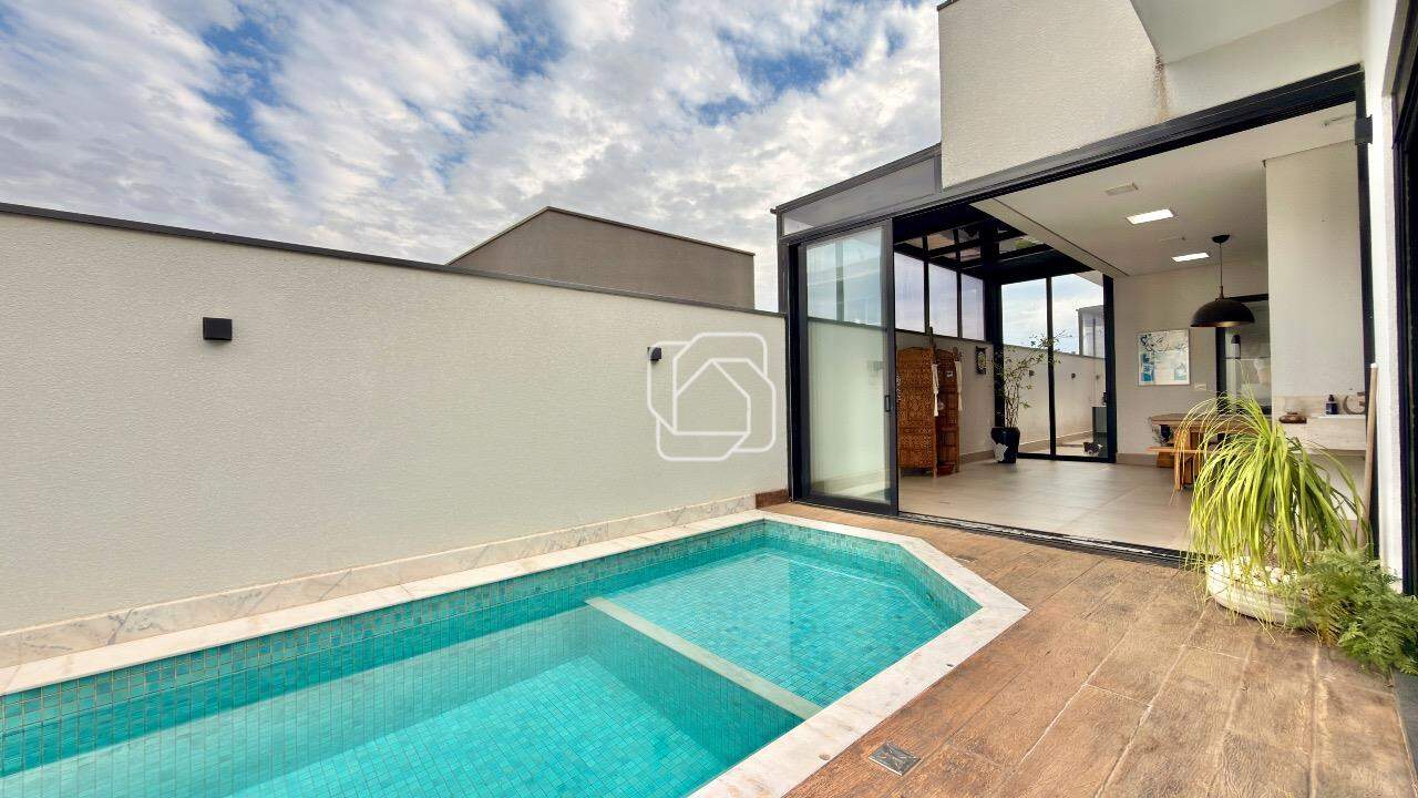 Casa de Condomínio à venda em Indaiatuba - SP - Condomínio Terra Magna: Área da piscina