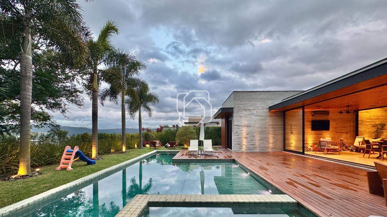 Casa de Condomínio à venda em Itu - SP - Residencial Parque Campos de Santo Antônio II: Área da piscina