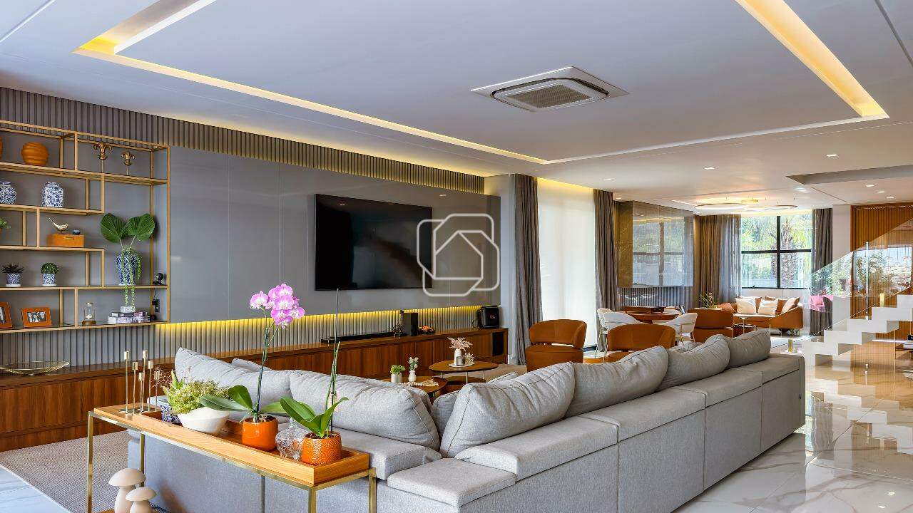 Casa de Condomínio à venda em Indaiatuba - SP - Jardim Maison Du Parc: Sala de TV
