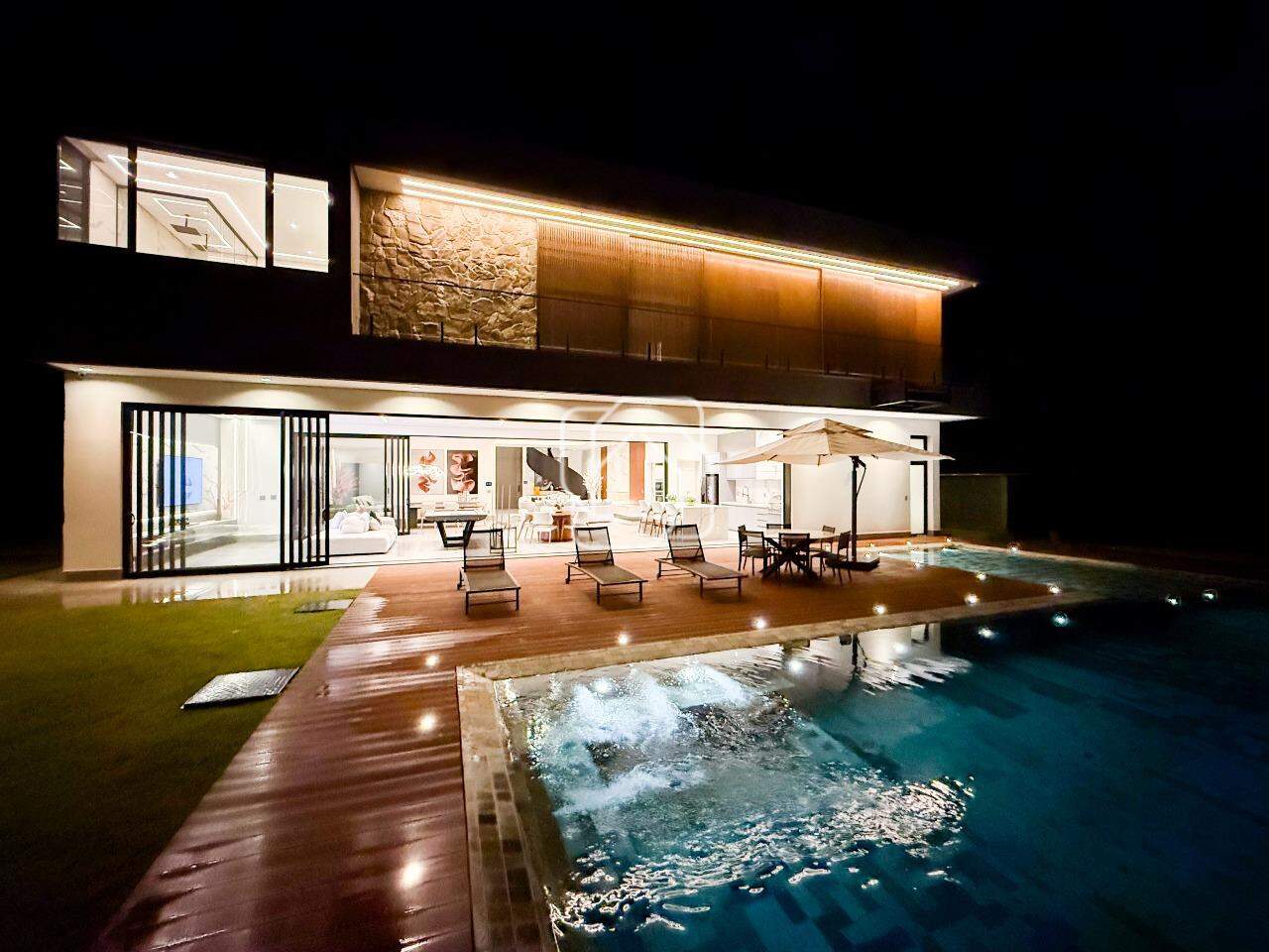 Casa de Condomínio para aluguel em Itu - SP - Condomínio Terras de São José: Área da piscina